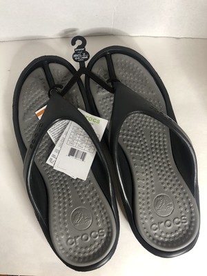 crocs athens mens flip flops