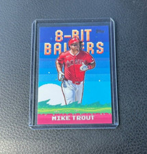 2025 Topps Series 1 Celebration Mike Trout 8-Bit Ballers