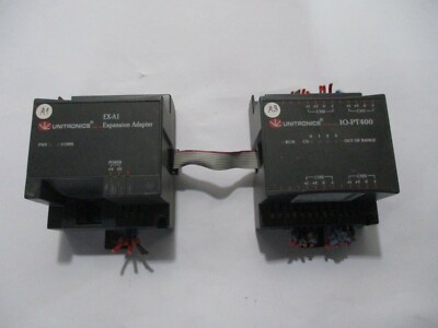 Unitronics EX-A1 Expansion Adapter & EXPANSION MODULE IO-PT400 TEMP MODULE