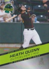 2021 Eugene Emeralds Heath Quinn RC Rookie San Francisco Giants