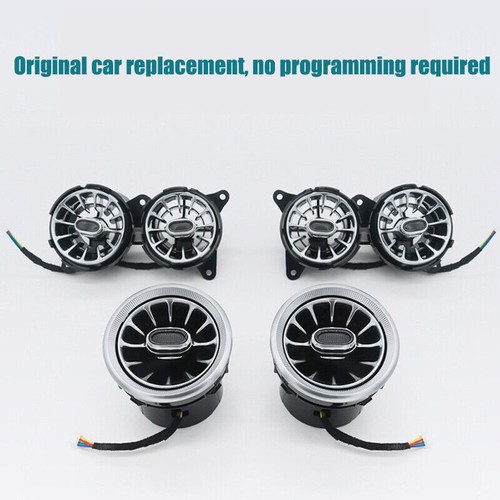 Luz ambiental LED de ventilación delantera 7 colores para Mercedes Benz S W222 2014-2017 - Imagen 12 de 12