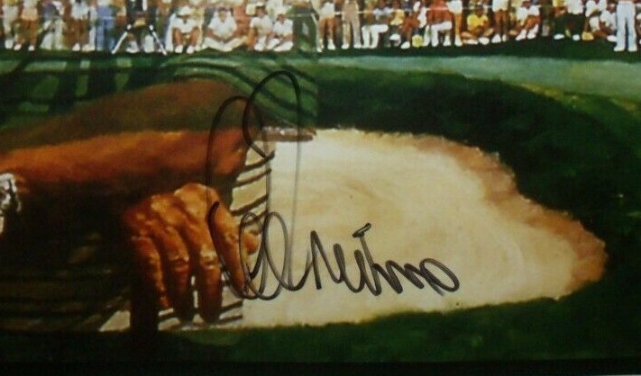 Lee Trevino Autographed Signed HAND PRINT 11X14 PHOTO PGA PSA/DNA 