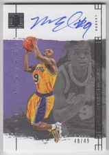 2023-24 Panini Impeccable Lakers Nick Van Exel Immortal Ink Auto /49