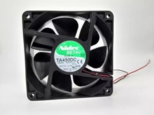 NIDEC TA450DC B34978-55 12038 DC24V 0.41A 12CM 2-Wire Inverter Cooling Fan