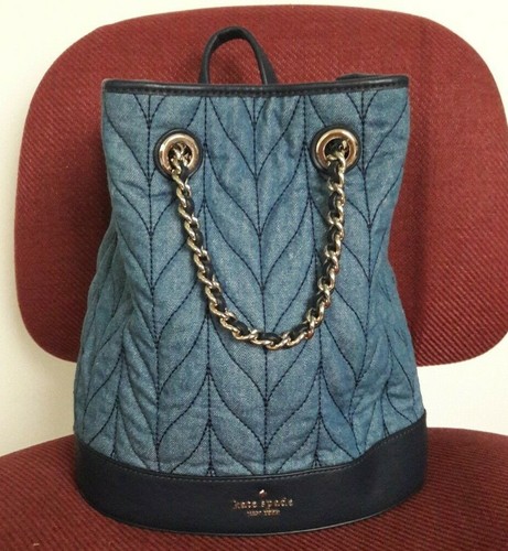 AUTHENTIC KATE SPADE QUILTED DENIM 