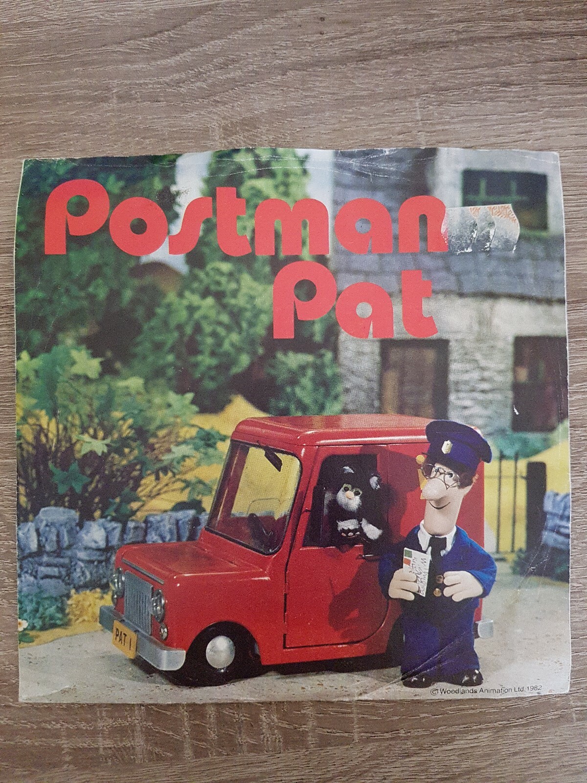 Postman Pat Theme Tune And The Handyman Song Vinal with Sleeve eBay