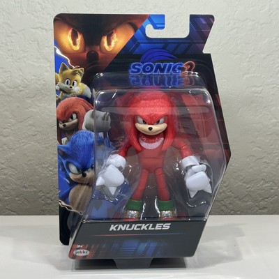 Sonic the Hedgehog 3 Movie Knuckles 5  Action Figure Jakks Pacific Wave 2 New