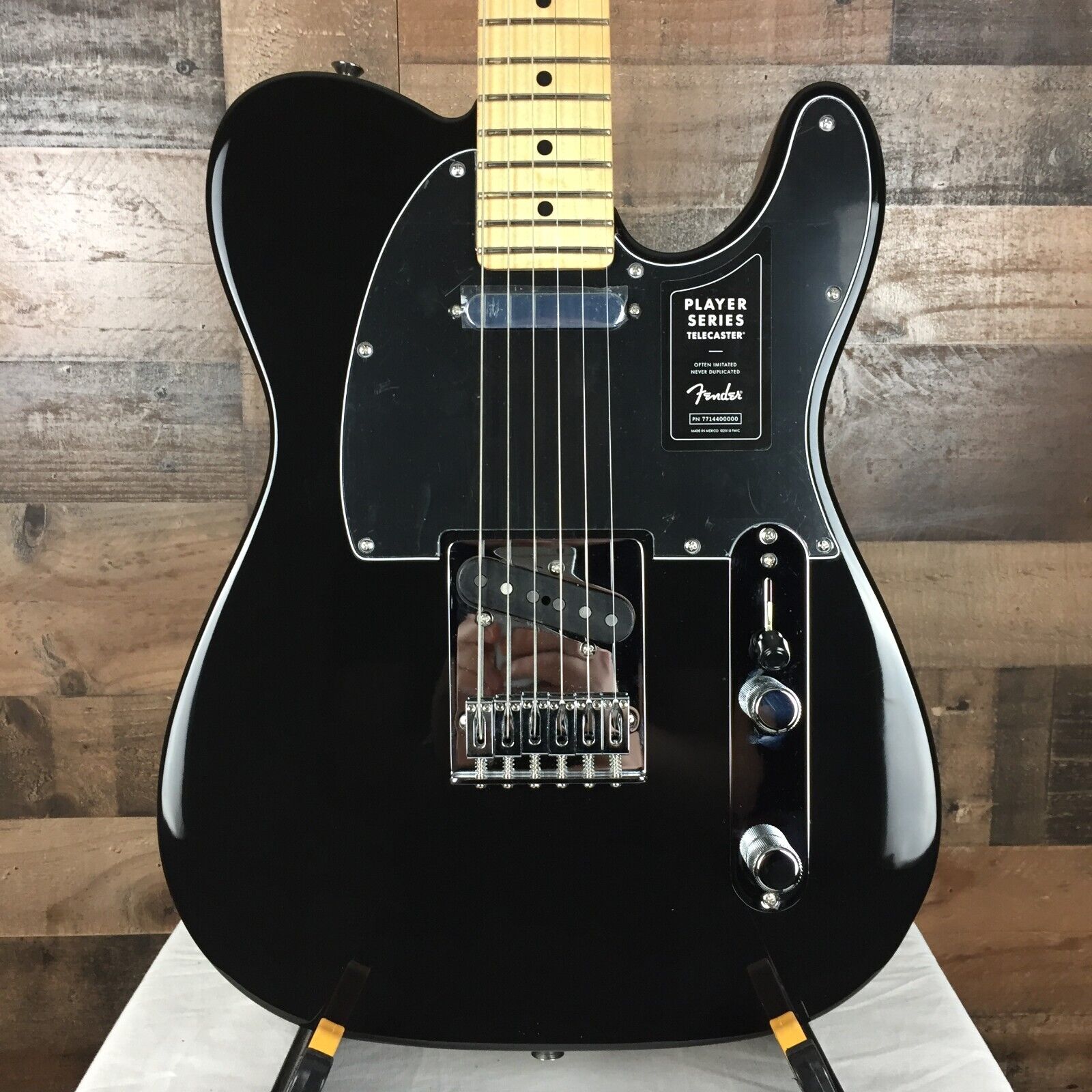 Fender Player Telecaster with Maple Fingerboard, Black, Free Ship, 744