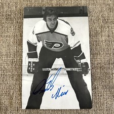 Miroslav Dvorak Vintage Hand Signed Autograph Auto Postcard Philadelphia Flyers