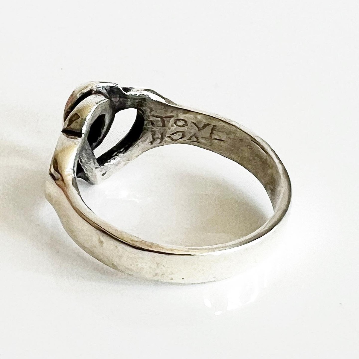 Bague Celte Toulhoat En Argent Massif - Cœurs Entrelacés, Occasion Très Bon état