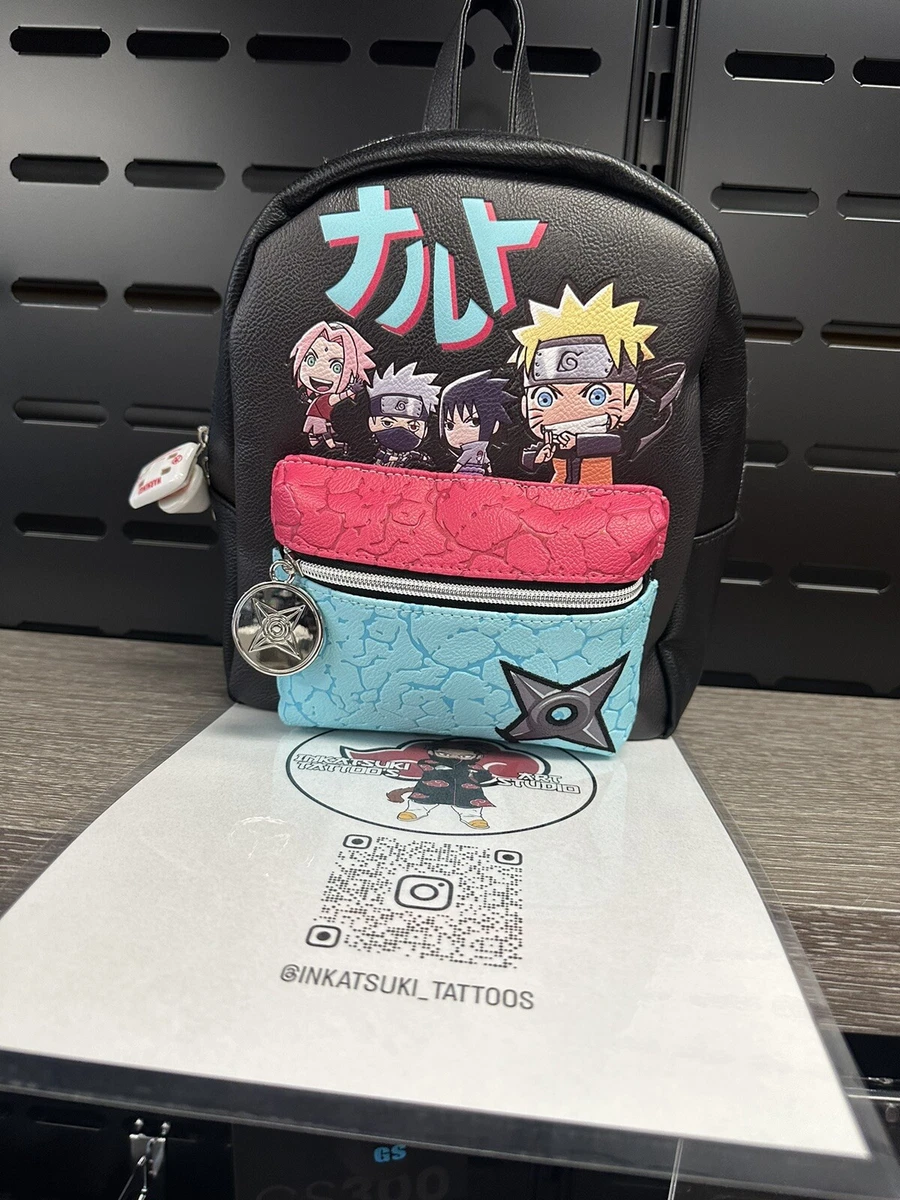 Neon Naruto Backpack Purse