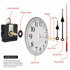 DIY Clock Parts Movement Quartz Mechanism Wall Replacement Repair Tool Hands Kit