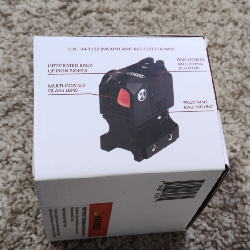 Brand New Warner & Swasey 3 MOA Gen 2 Red Dot Sight (Geissele, ALG)
