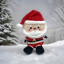 Hallmark Better Together Christmas Plush Santa Bean Bag Only 6  