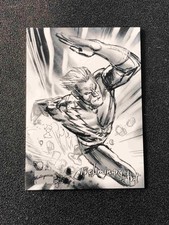 Quicksilver 2024 Marvel Masterpieces Nahuel Grego Preliminary Art #44