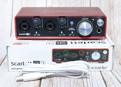 Focusrite Scarlett 2i2 2nd Gen USB Audio Interface