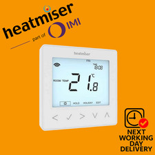 HEATMISER NEOSTAT WIFI 230V PROGRAMMABLE THERMOSTAT *GLACIER WHITE*