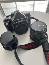 Pentax 67II camera  SMC 105mm 2.4 lens  SMC 55mm 4.0 lens Mint