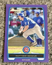 2012 Bowman - Prospects Matt Szczur #BP34 Purple (RC) Chicago Cubs