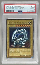 2002 Yu-Gi-Oh Starter Deck Kaiba SDK-001 Blue-Eyes White Dragon PSA 6 144655719
