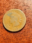 1867 Indian Head Copper Cent, key date Philadelphia     inv04    p212