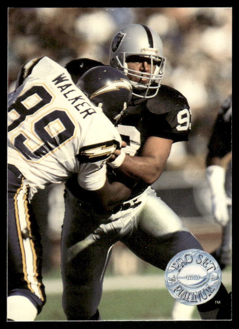 1991 Pro Set Platinum #55 Greg Townsend