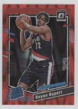 2023 Panini Donruss Optic Rated Rookie Red Seismic Prizm /130 Rayan Rupert 0m89