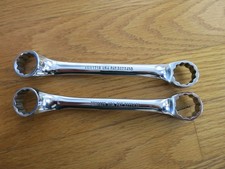 2 Snap-on Xsm1820 Xsm1719 12-pt Offset Double Box Wrenches 18 20mm 17 19mm