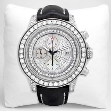 Breitling Super Avenger A13370 Chrono Auto 48mm Custom Dia Bezel/Lug/Case/Dial 2