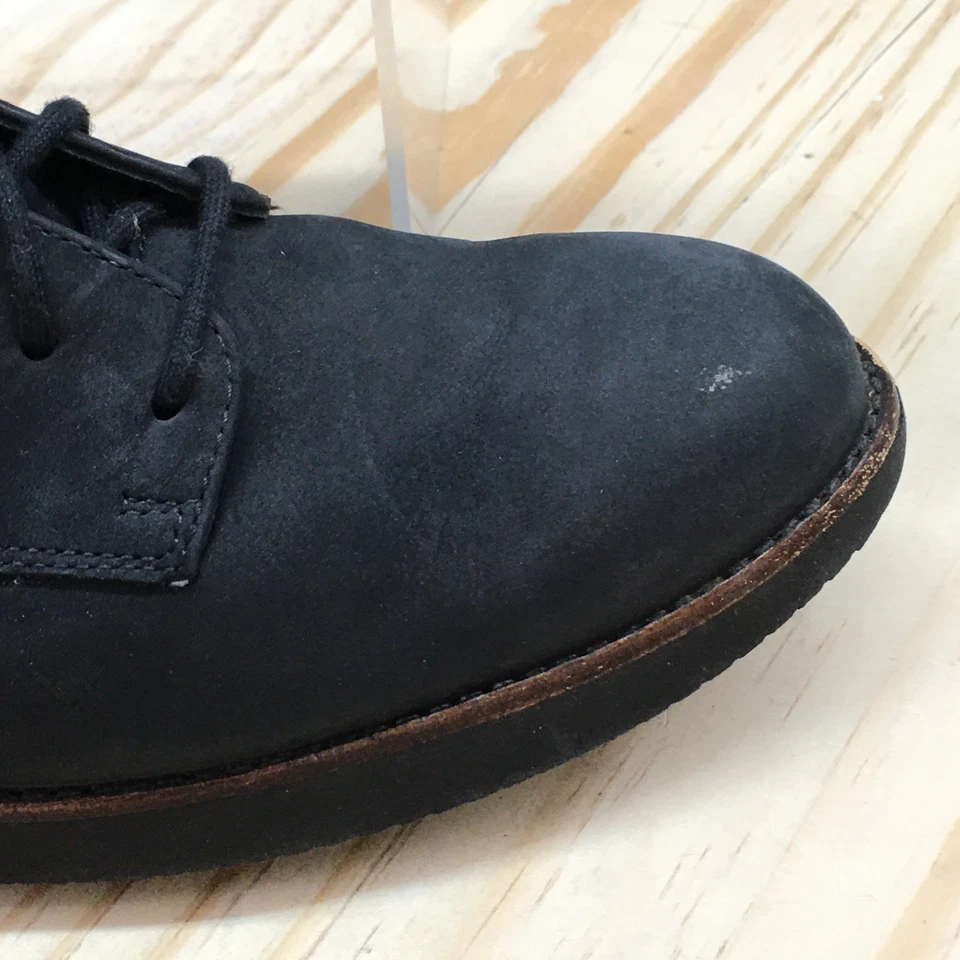 Rockport Shoes Womens 8 Narrow Oxford Black Leather Lace Up Casual Comfort Low - Image 2 of 4