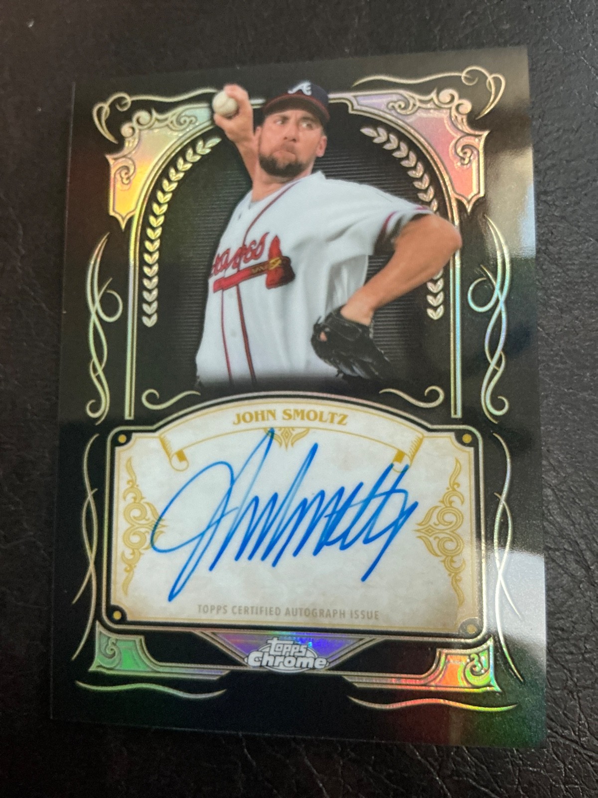 2026 Topps Chrome Ink Strokes Auto John Smoltz Refractor #IS-JS JY26