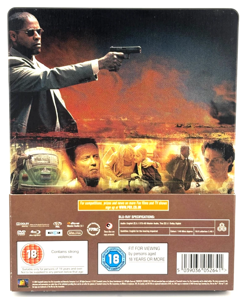 Man on Fire Blu Ray Steelbook - Image 3 of 4