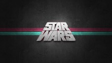 Star Wars logo movies art simple Custom Gaming Mat Desk 4101