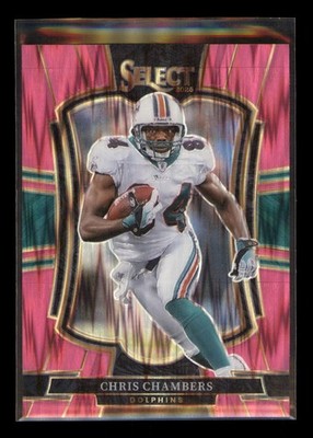 2025 Panini Select Chris Chambers #199 Pink Prizm Shock