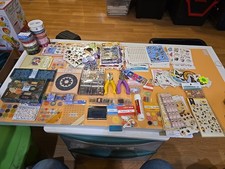 Like 5000 Stickers Give Of Take and A Lot More Scrapbooking Large Mix Lot B