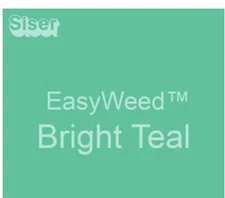 Siser EasyWeed Heat Transfer Vinyl 12" Width  JAX TEAL EW707312 5 Yard roll.