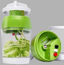 Handheld Vegetable Spiralizer Slicer Zucchini Carrot Noodle Maker Kitchen Tool