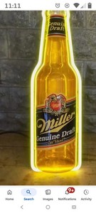Miller Genuine Draft Neon Sign | eBay