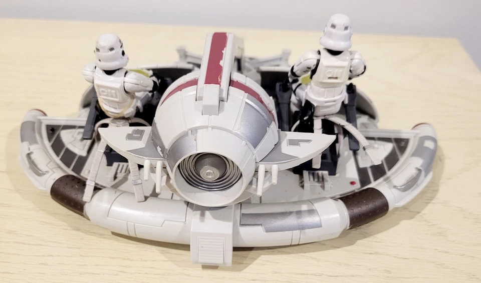 Star Wars The Clone Wars Republic Swamp Speeder incompleto Foto 2 de 4