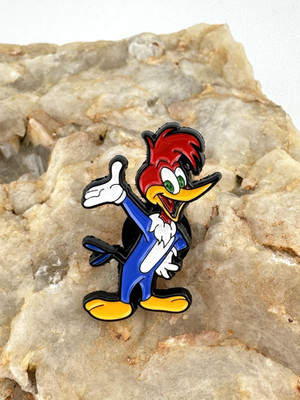 Woody Woodpecker Warner Bros Looney Toons Cartoon Enamel Pin NEW