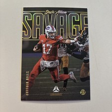 2021 Panini Luminance Savage SSP Josh Allen Buffalo Bills CASE HIT BILLS QB1🔥