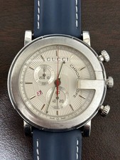 GUCCI G Chrono 101M White Silver Men's Quartz Watch