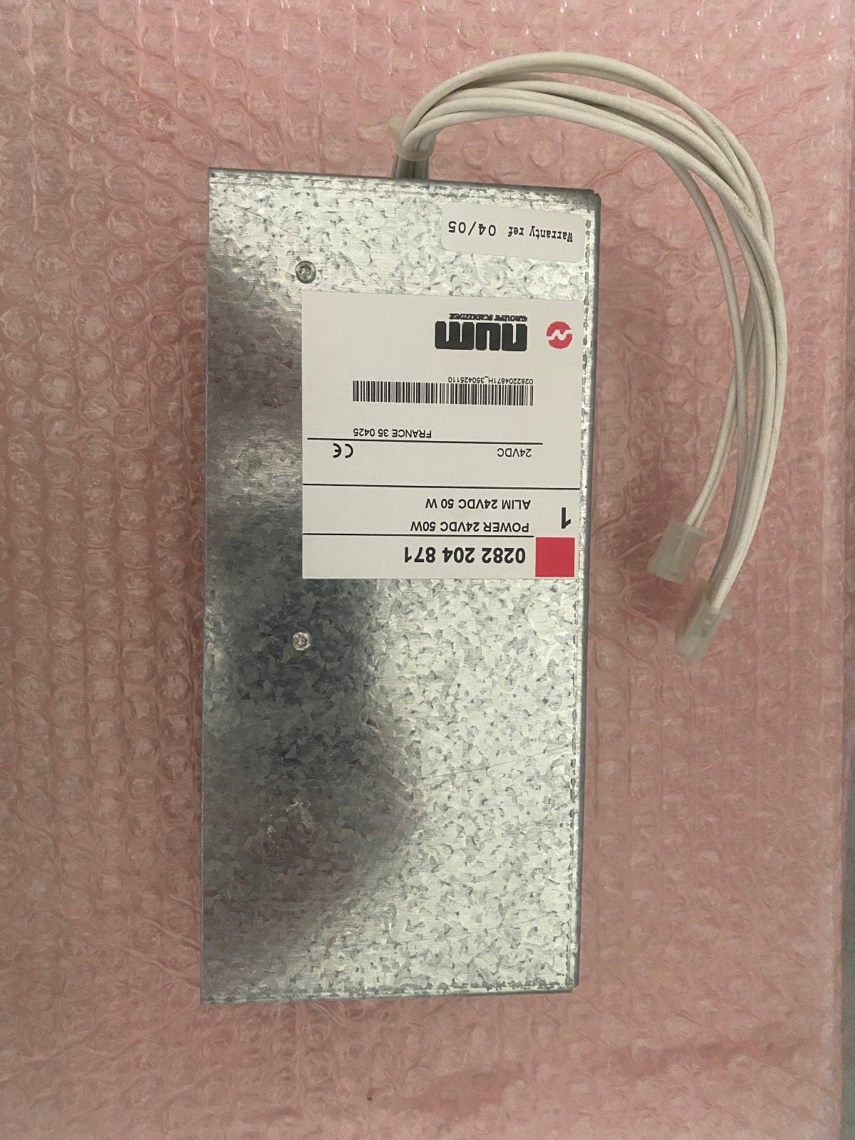 Alimentation NUM pour CN NUM 1040/1050 /1060 power 0282 204 871