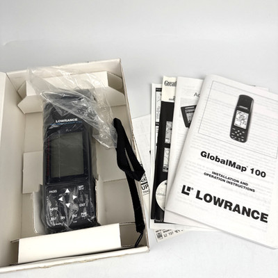 Lowrance GlobalMap 100 Handheld GPS Global Positioning System New Open Box