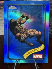 2025 Topps Chrome Marvel #42 Crossbones Blue Refractor /299