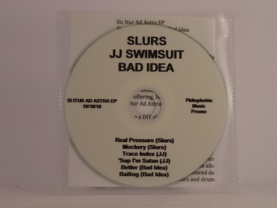 #ad SLURS JJ SWIMSUIT BAD IDEA REAL PRESSURE 505 6 Track Promo CD Album including GBP 7.99