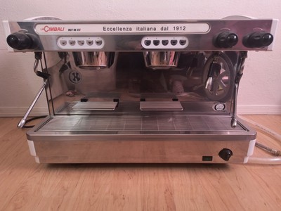 27 La Cimbali espresso machine with two steamers, a dual boiler, two group heads