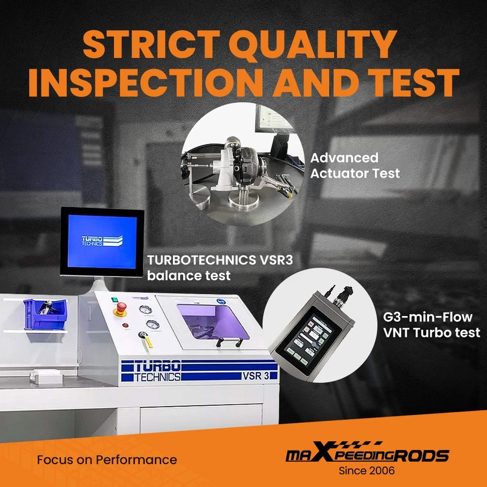 Turbocompresor TD04 para Mitsubishi 3000GT 6G72 3,0 L V6 lado izquierdo turbo 1992- Foto 3 de 4