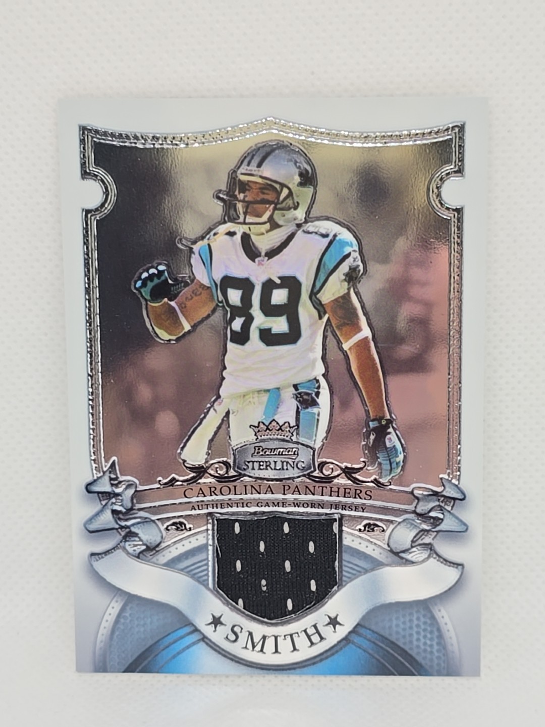 Steve Smith Bowman Sterling Rookie Relics #SS Jersey