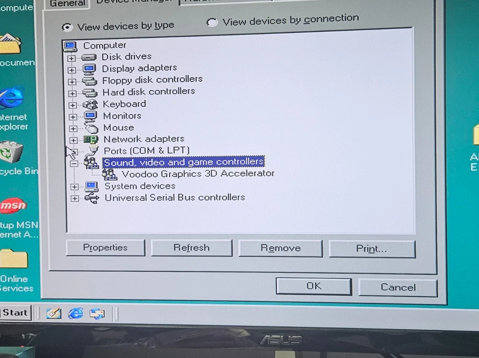 3Dfx Voodoo 1 4MB, PCI, Biostar Venus 3D VF01-AVC/4MB, CD With Drivers, Working - Image 4 of 4